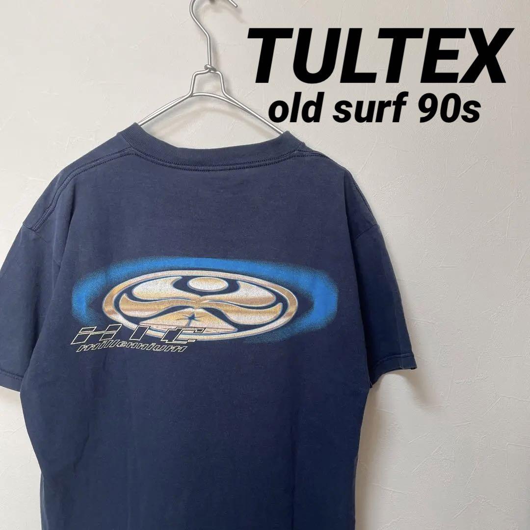 TULTEX HIC 古着 90s バータグ ジャマイカ製 ハワイアン サーフ