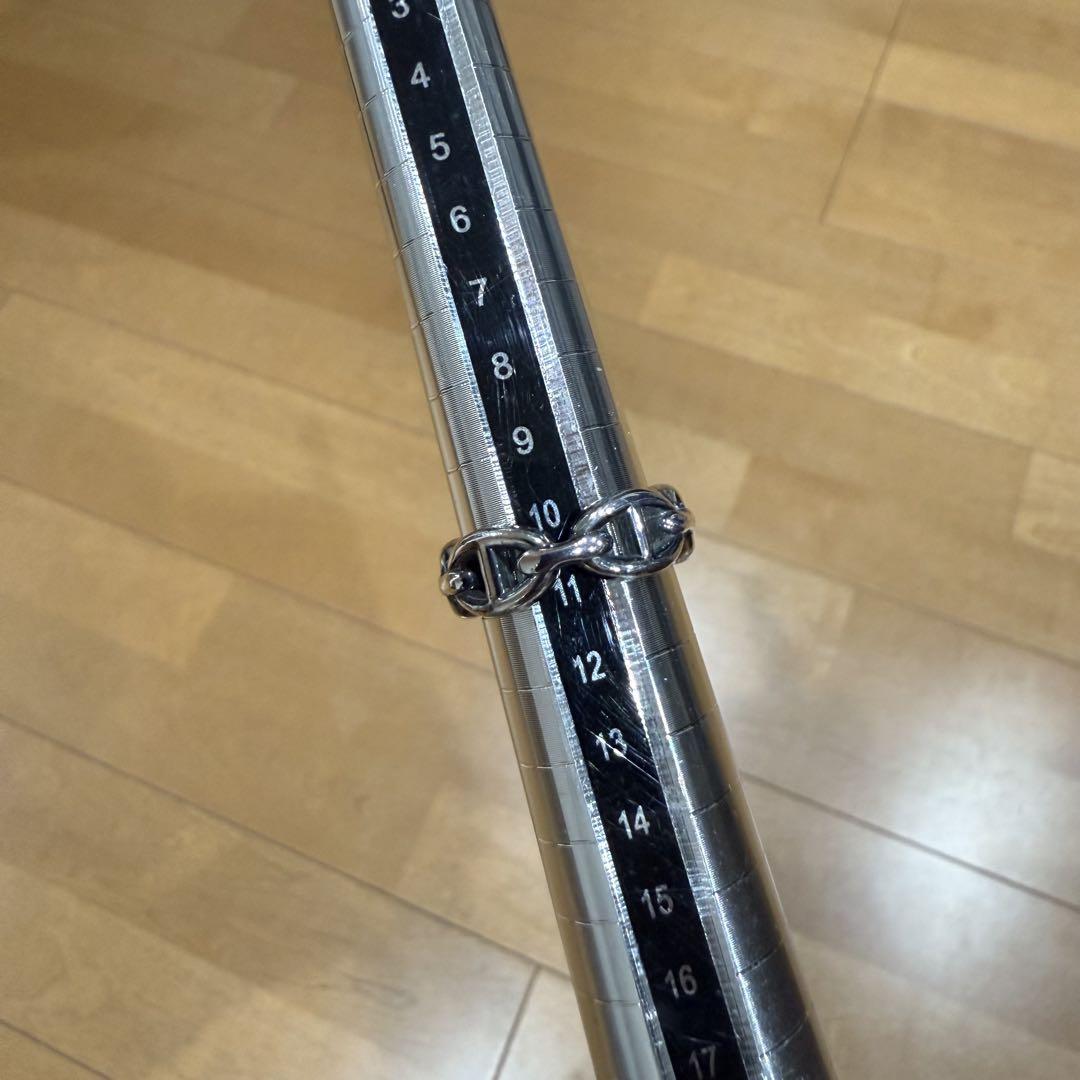 【HERMES】エルメス シェーヌダンクル アンシェネ シルバー925 約11号