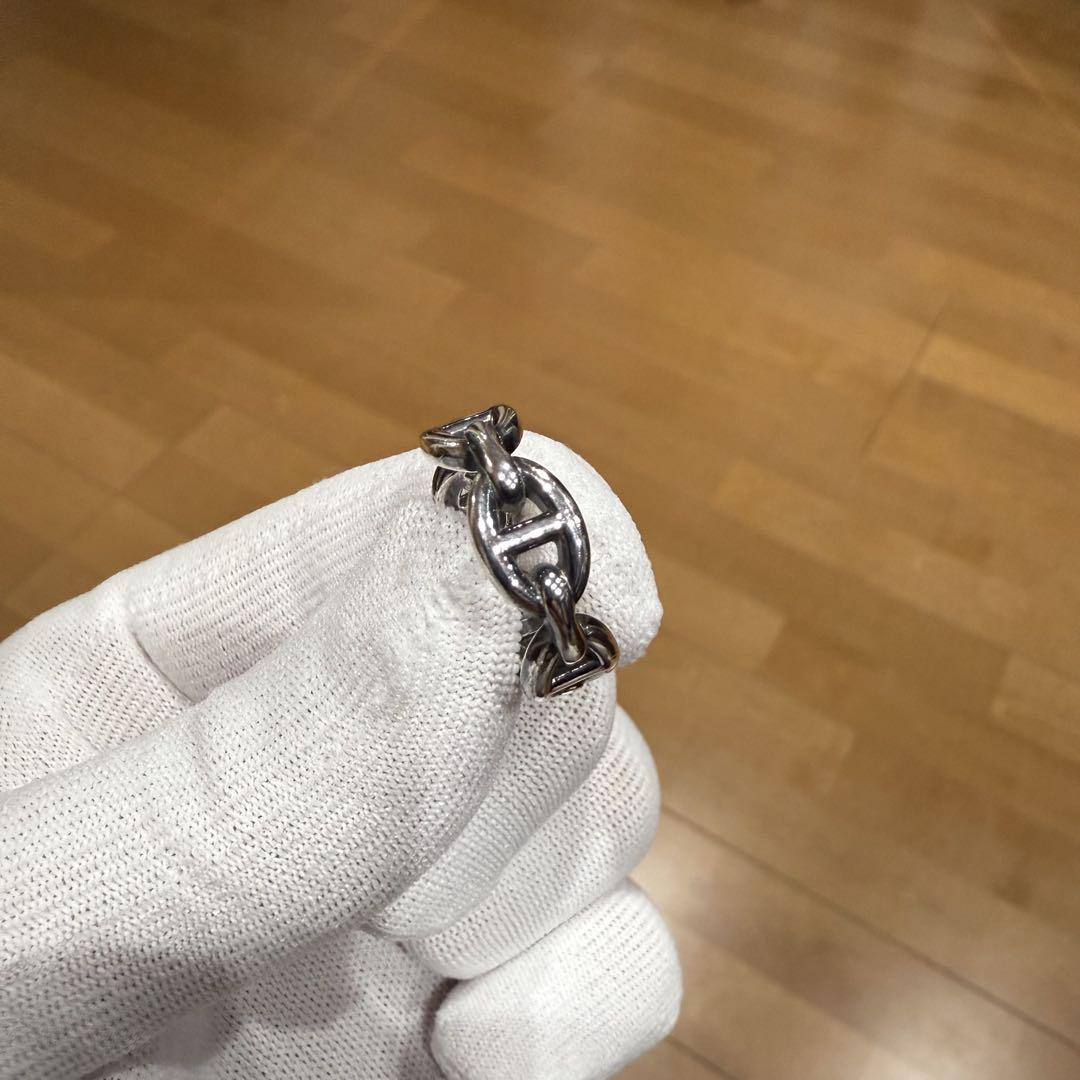 【HERMES】エルメス シェーヌダンクル アンシェネ シルバー925 約11号