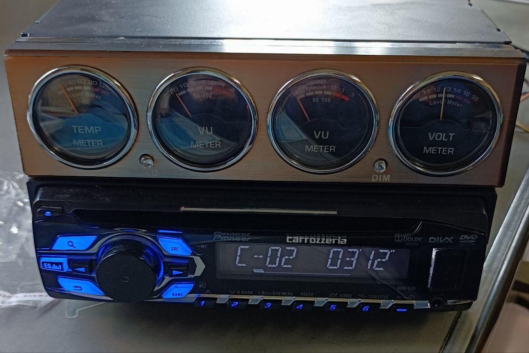 カロッツェリアDVH-570・アナログメーター
