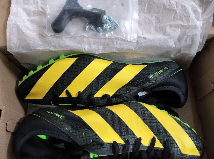 新品　adidas　SPRINTSTAR　陸上　短距離　スパイク　27cm