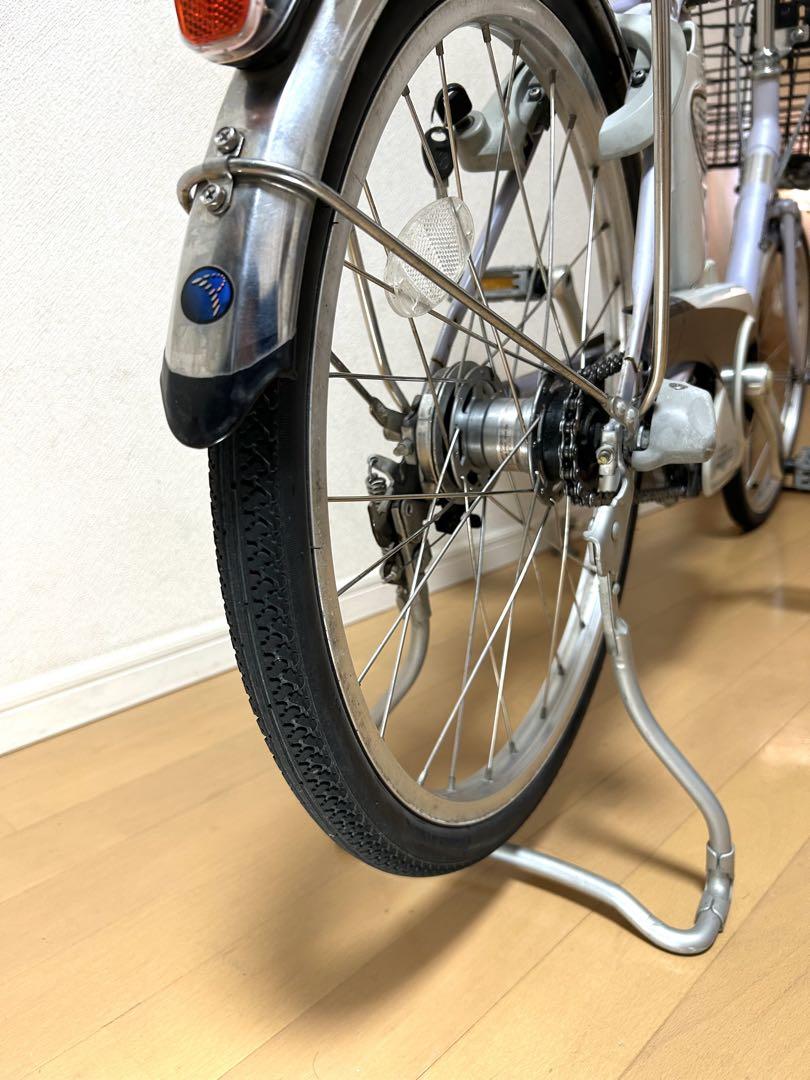 電動自転車　横浜　パナソニック　リチウムビビ20 前後タイヤ新品