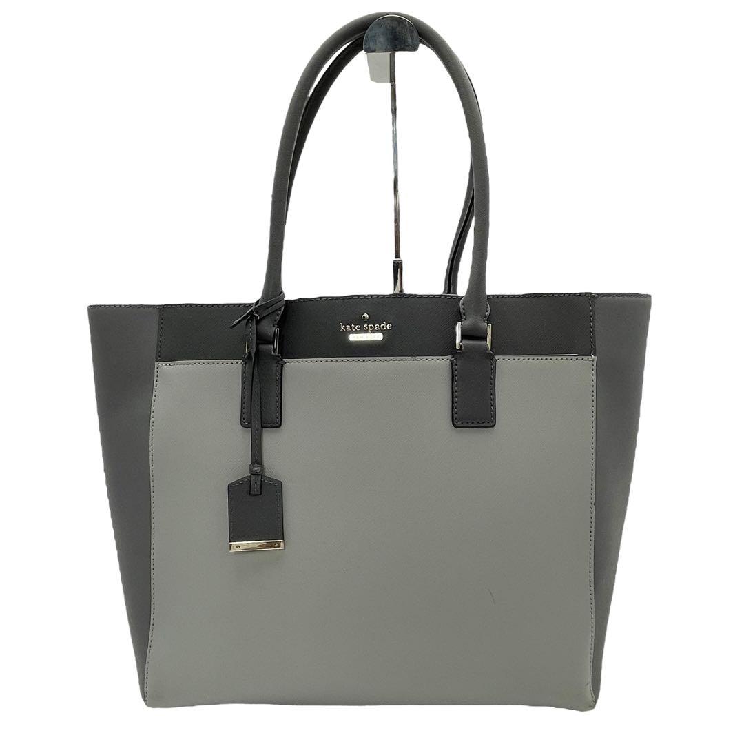 美品 Kate spade ケイトスペード トートバッグ 肩掛け ブラック A4 ケイトスペード ニューヨーク kate spade トートバッグ 肩掛け