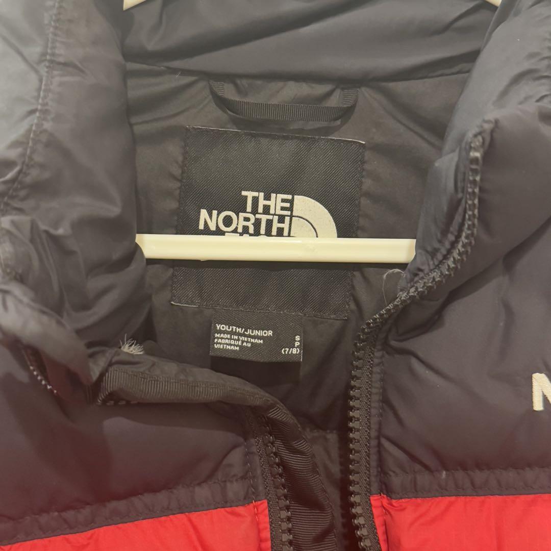 THE NORTH FACE ダウンジャケット レッド/ブラック