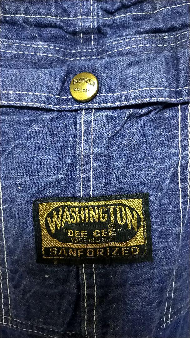 60s✩ヴィンテージ Washington Dee Cee オーバーオール