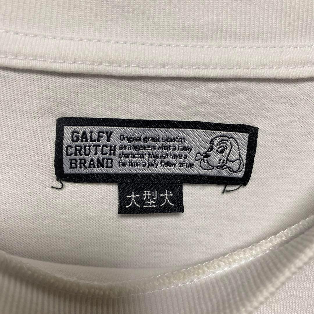 a35c【入手困難】ガルフィー　ファイアー　刺繍ロゴ　ビッグロゴ　半袖Tシャツ