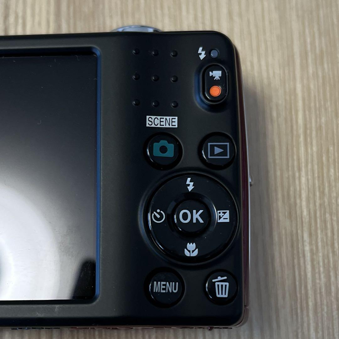 Nikon COOLPIX レッド コンパクトデジタルカメラ　L26 デジカメ
