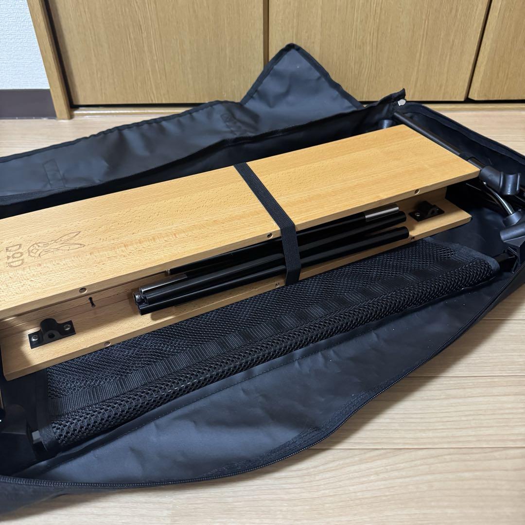 【美品】DOD キャナリーテーブル M アウトドア キャンプ テーブル