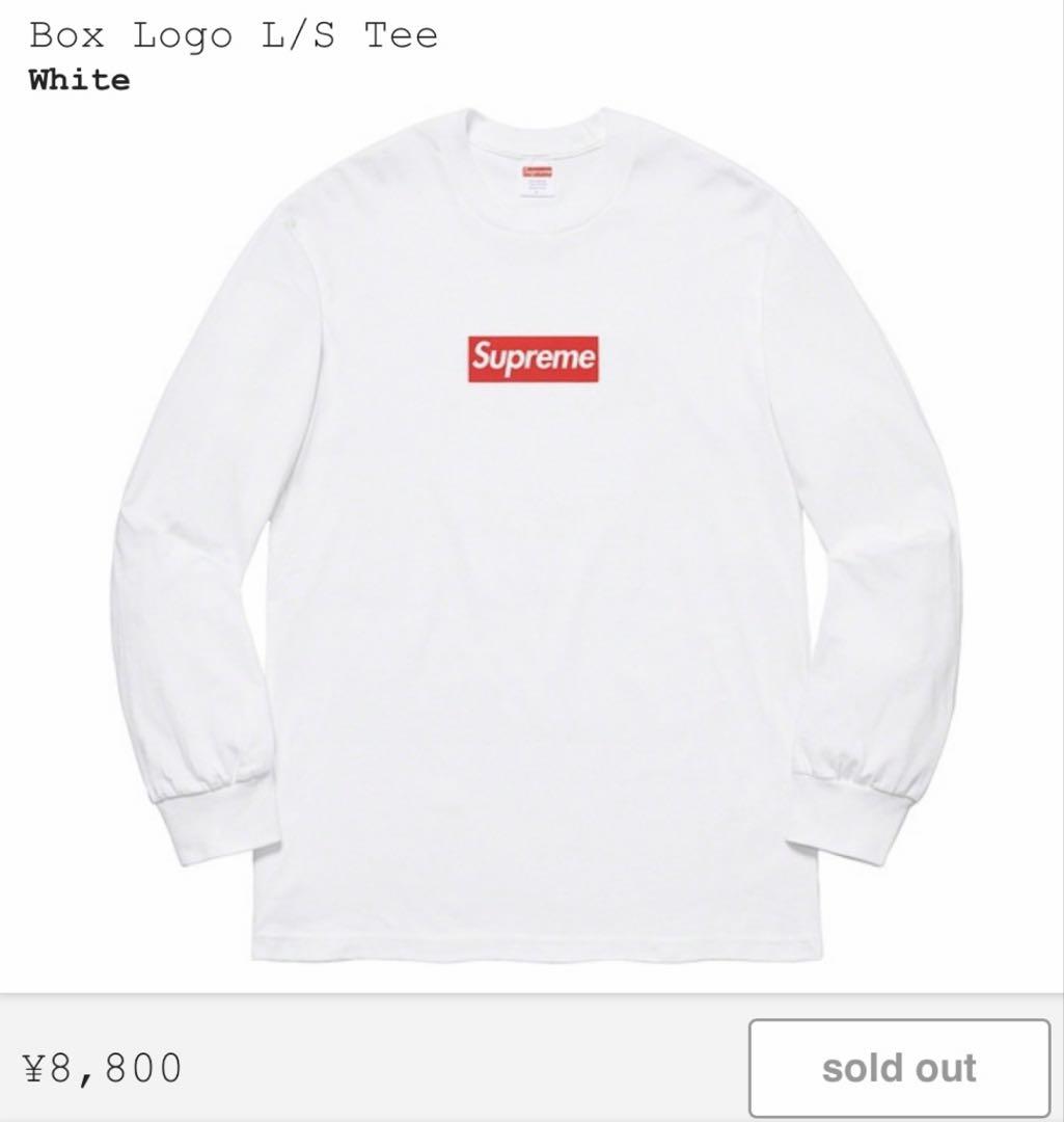 Supreme Box Logo L/S Tee