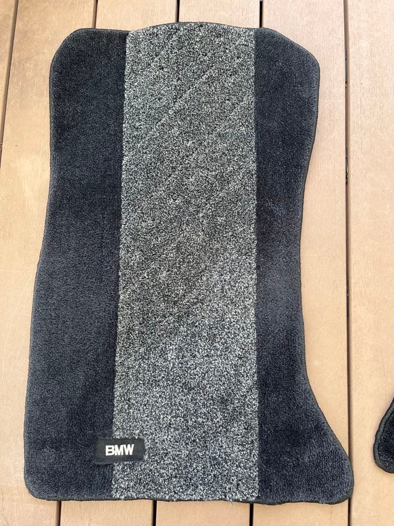 BMW 5series フロアマットセット ブラック グレー BRIGHTFACE_UK