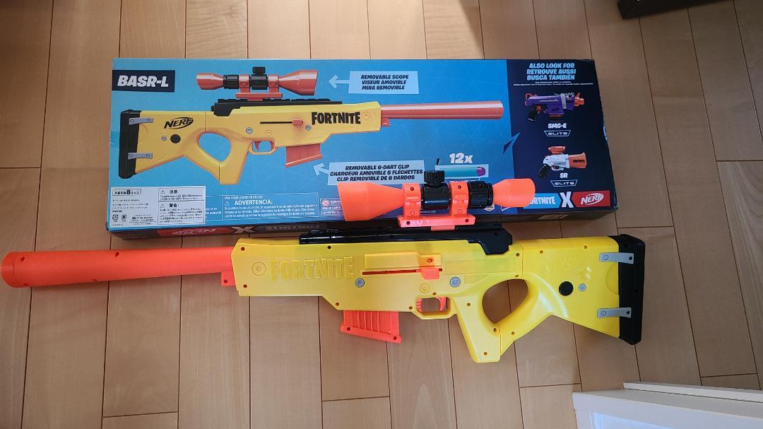 ナーフフォートナイトNERF FORTNITE BASR-L スナイパーライフル