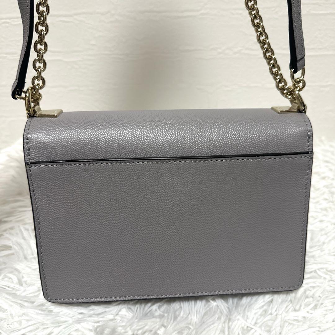 極美品✨FURLA フルラ ミミ チェーンショルダーバッグ ライト