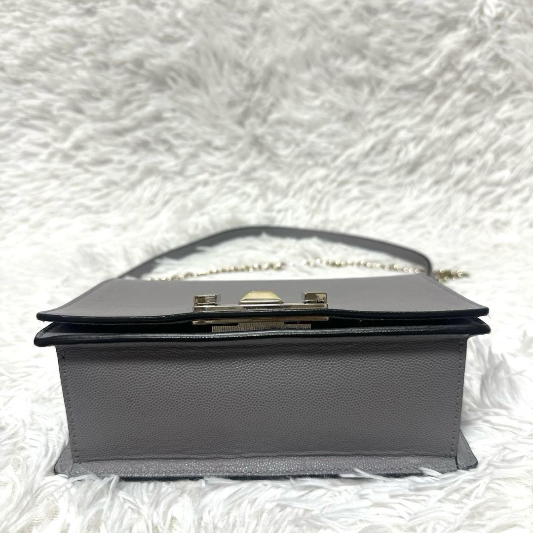 極美品✨FURLA フルラ ミミ チェーンショルダーバッグ ライト