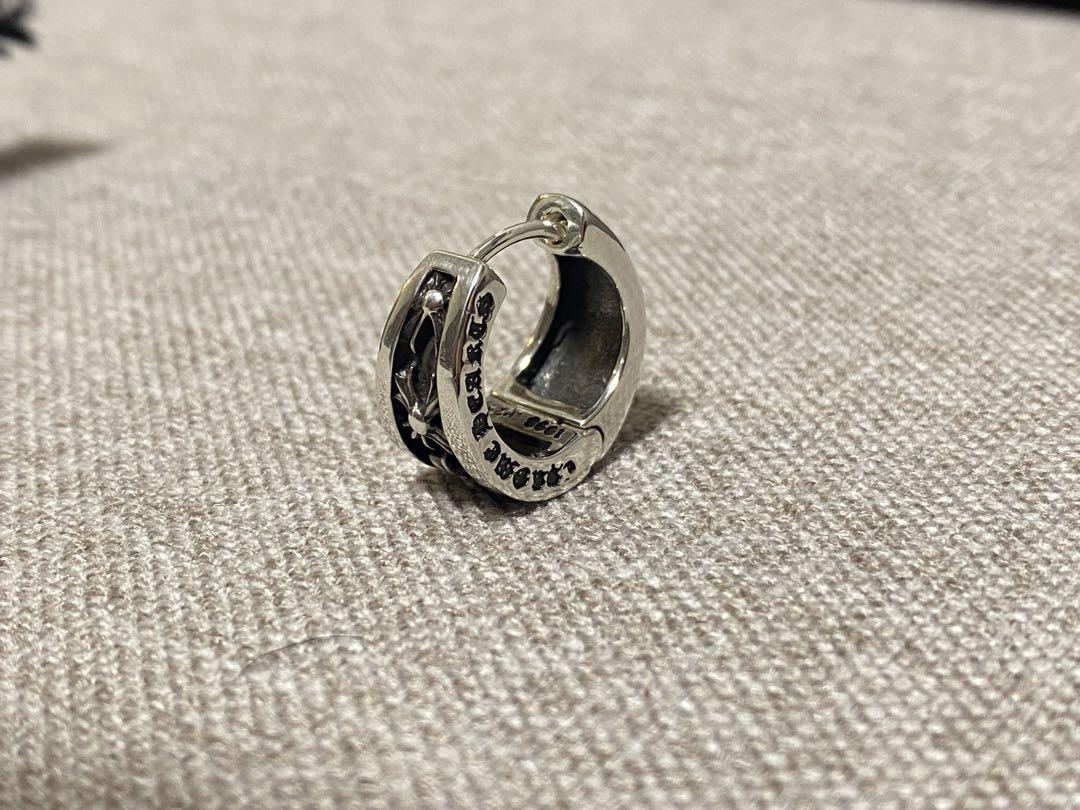 Chrome Hearts ナローVバンドピアス(片耳用)左耳
