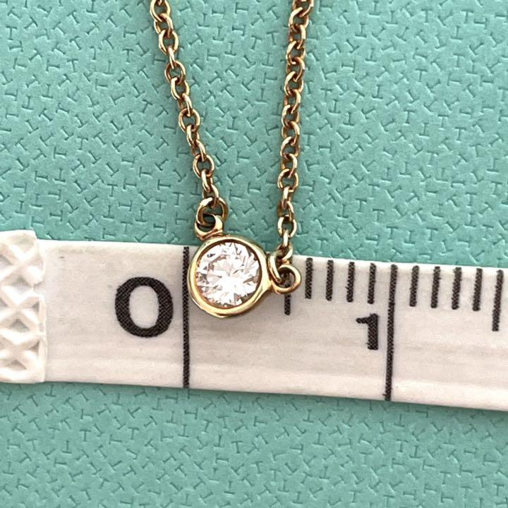 TIFFANY&Co. ティファニーバイザヤードダイヤ0.14ct ネックレス TIFFANY&Co. ティファニーバイザヤードダイヤ0.14ct ネックレス