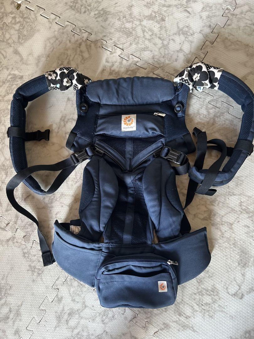 【美品】エルゴベビー オムニ360 クールエア　ミッドナイトブルー Amazon.co.jp: エルゴベビー (Ergobaby) 抱っこひも メッシュ