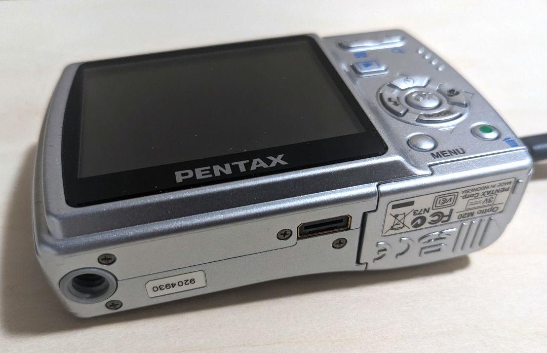 電池付き PENTAX Optio M20 デジタルカメラ - メルカリ