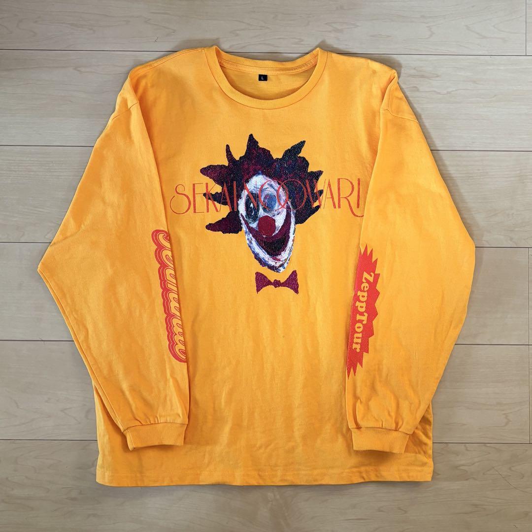 SEKAI NO OWARI 「Terminal」ロングTシャツ Lサイズ - メルカリ