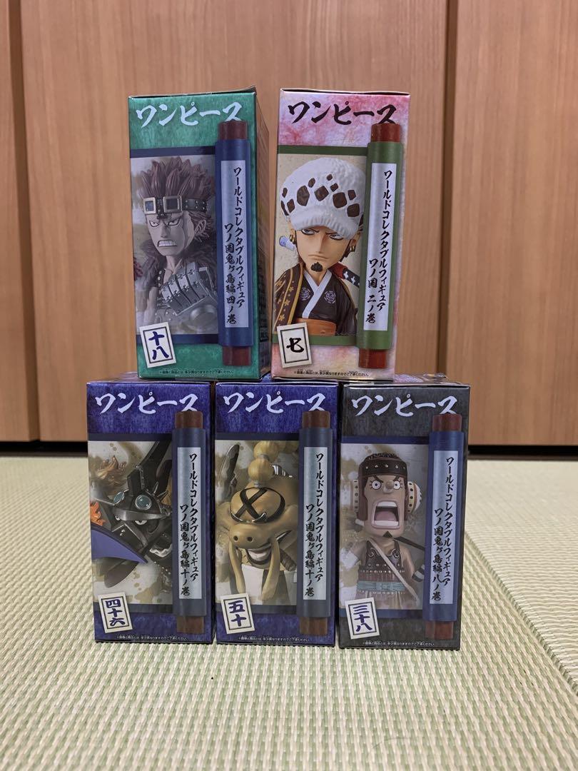 ワンピース ワールドコレクタブルフィギュアセット 5体 未開封
