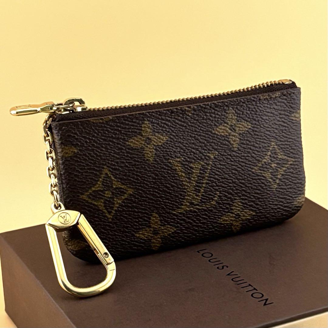 LOUIS VUITTON ルイヴィトン ポシェットクレ コインケース ブラウン LOUIS VUITTON ルイ・ヴィトン ポシェット・クレ モノグラム