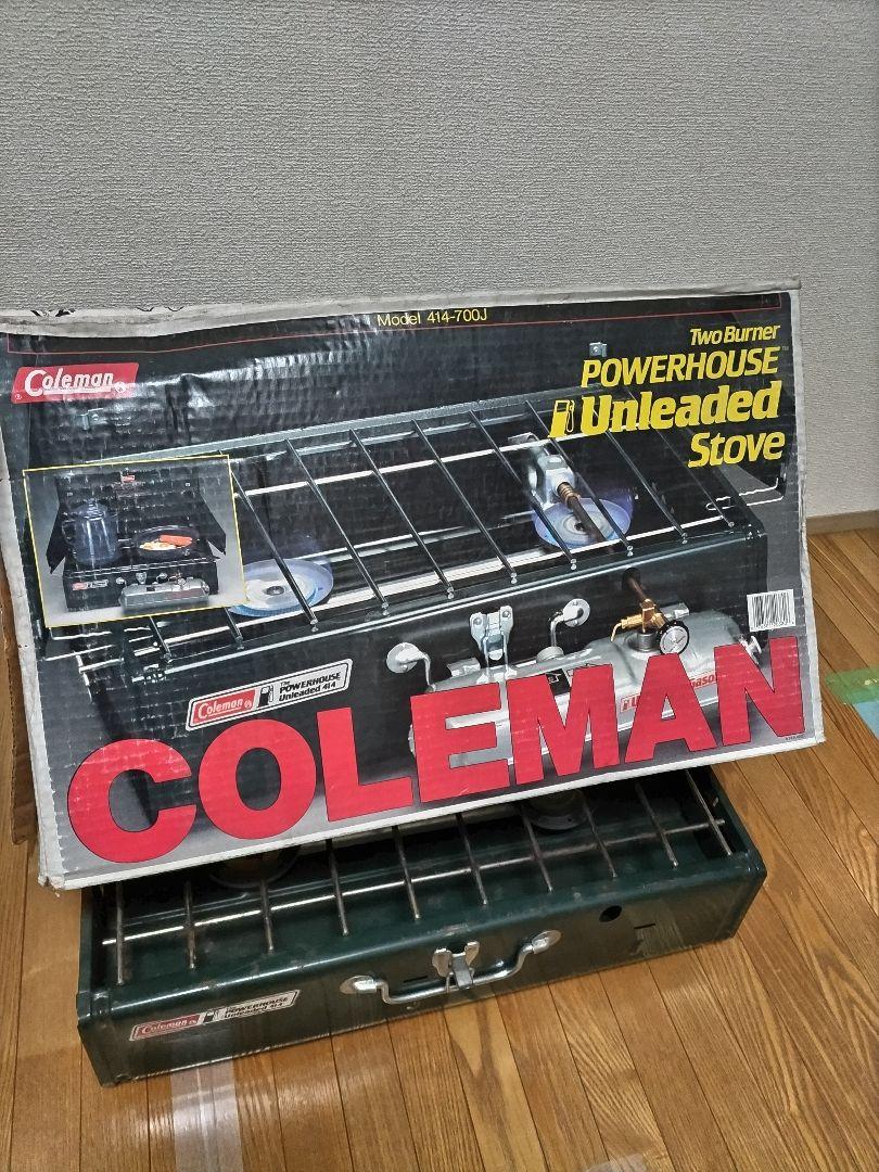 coleman 2burner powerhouse stove 91年製