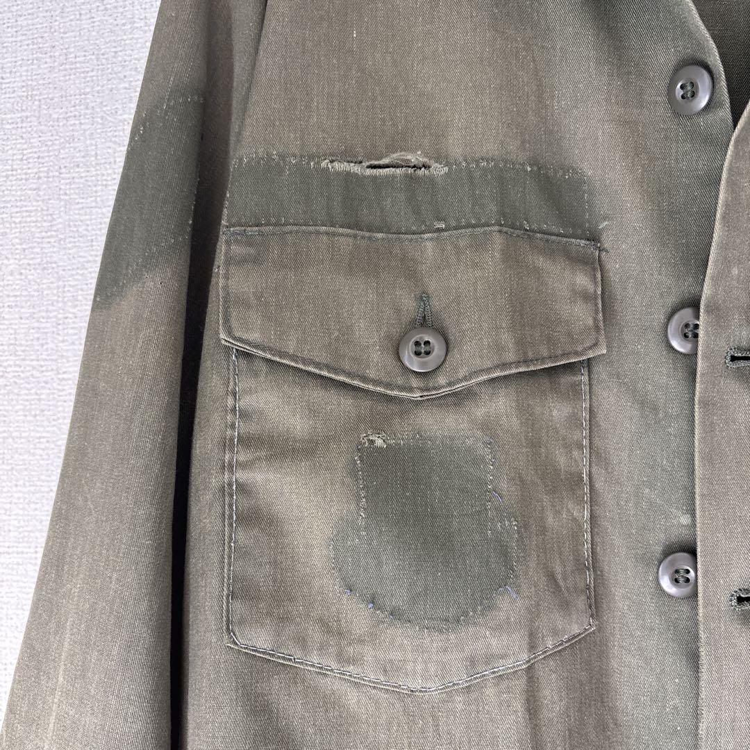 70s〜80s 実物 US AIR FORCE UTILITY shirt 古着
