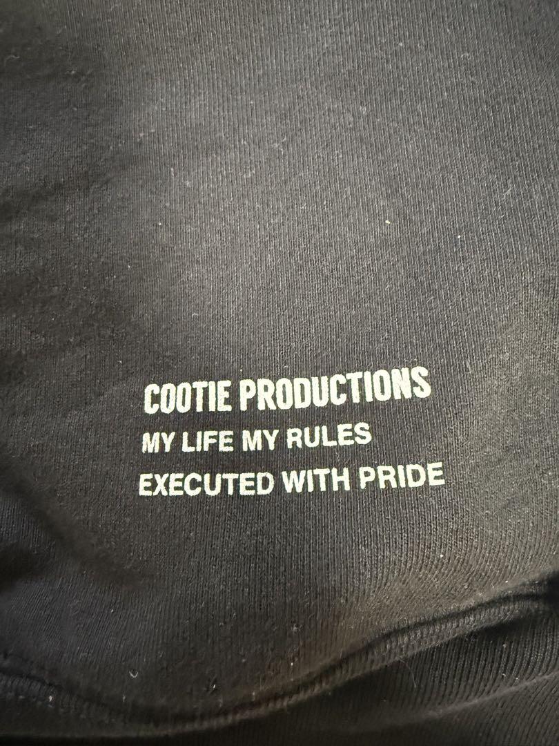 COOTIE PRODUCTIONS ブラック トレーナー