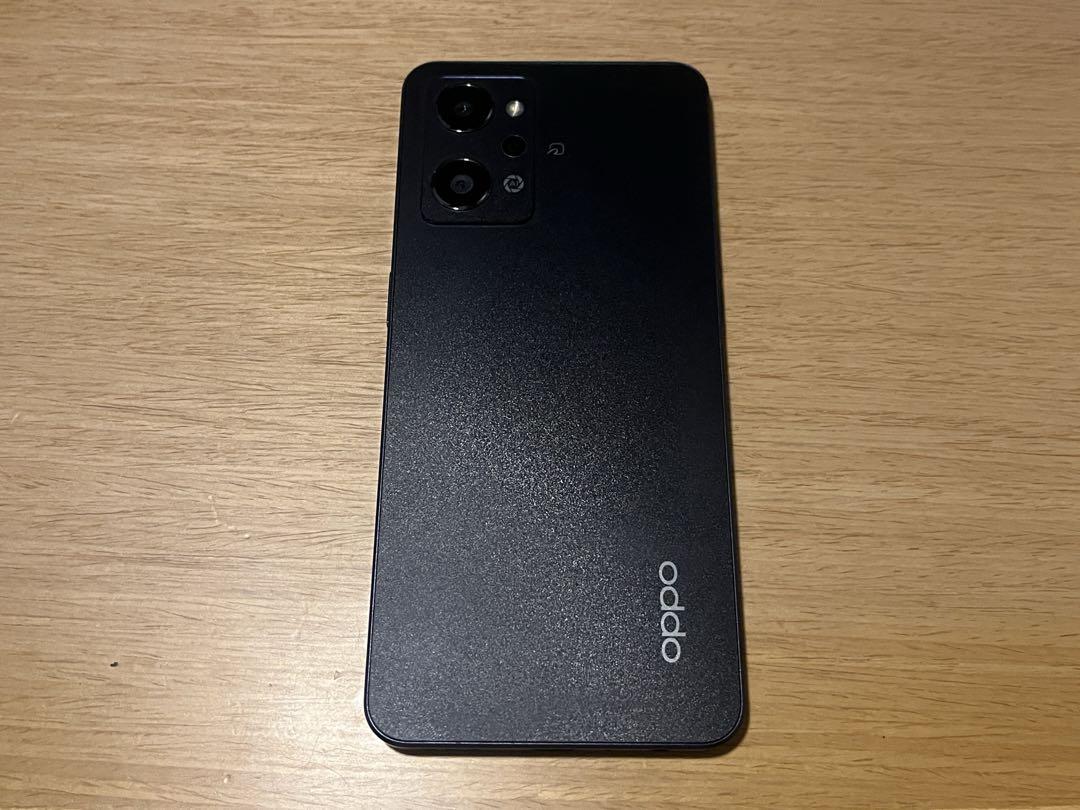 OPPO Reno7 A ブラック SIMフリー CPH2353 IIJMIO版 - 携帯電話