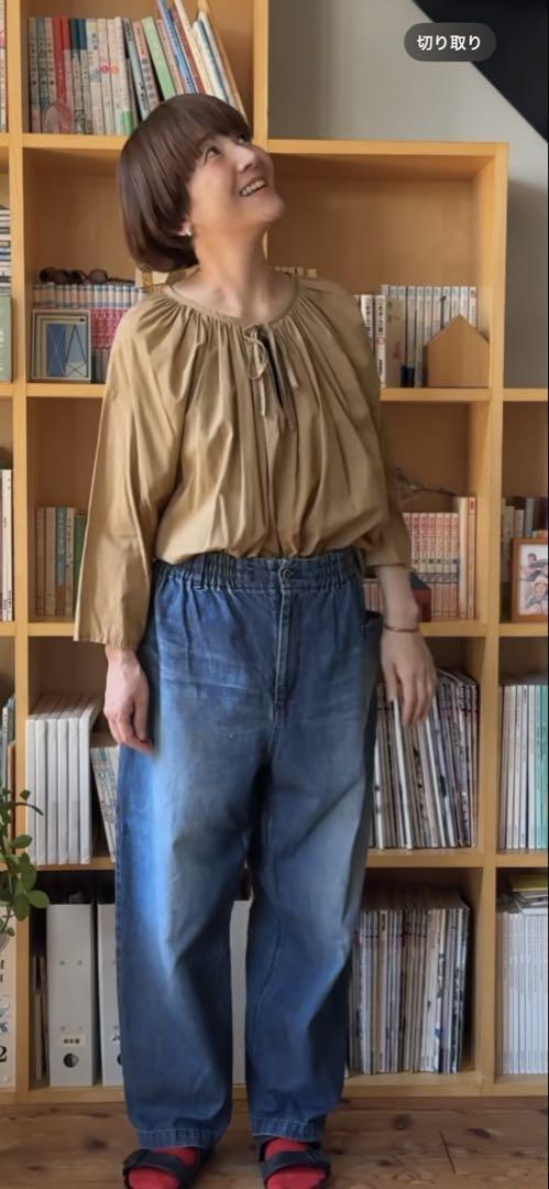 美品　アトリエナルセ　スモックシャツ