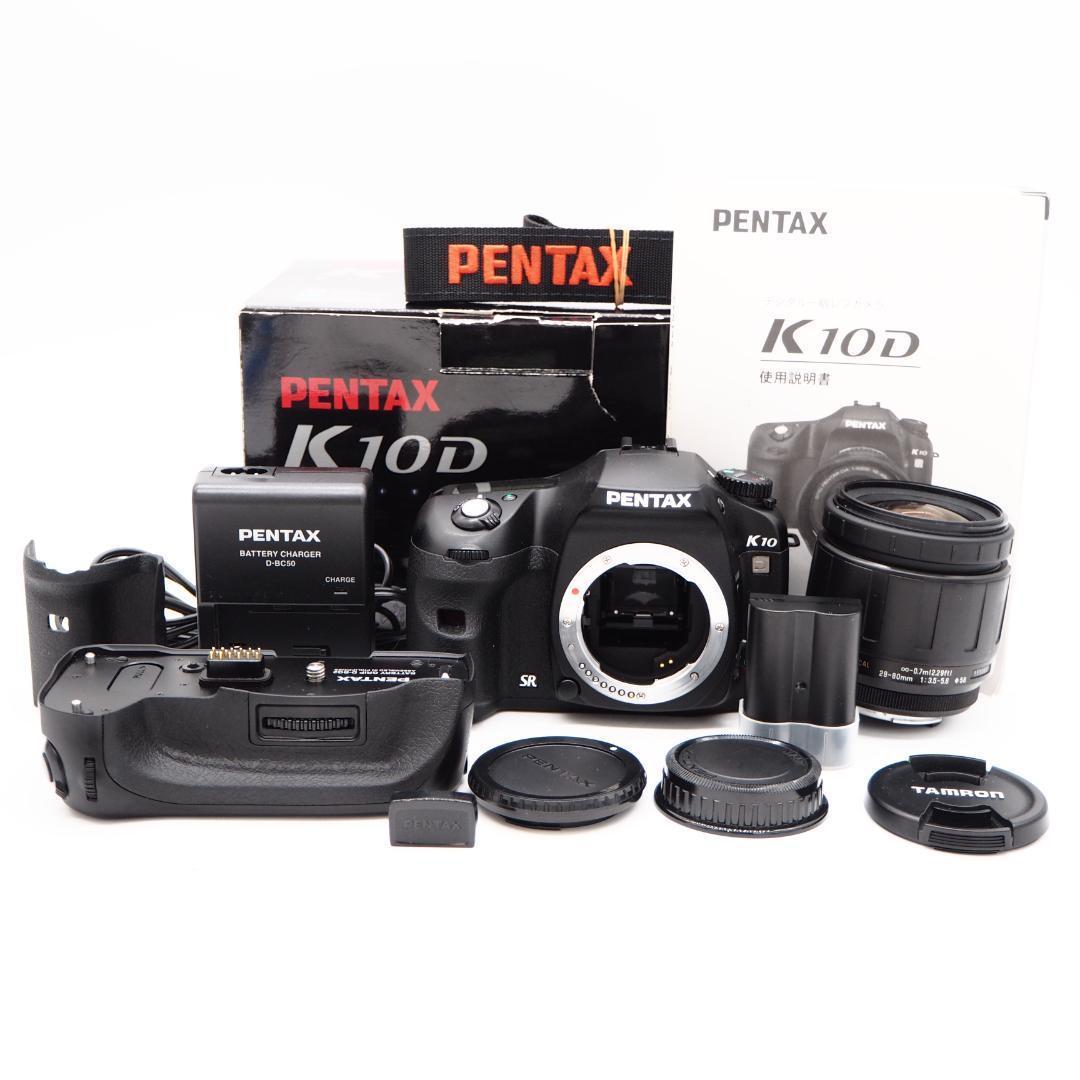 PENTAX K10Dバッテリーグリップ付 Pentax(ペンタックス) ／ D-BG2 - カメラ用(K10D／ K20D用