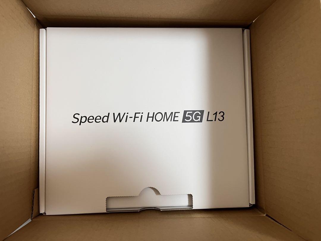 Speed Wi-Fi HOME 5G L13 未使用
