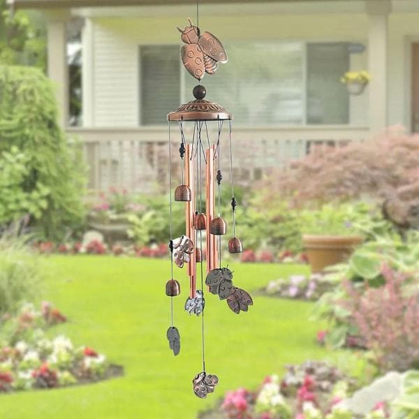 昆虫銅色の風鈴です 昆虫銅色の風鈴です