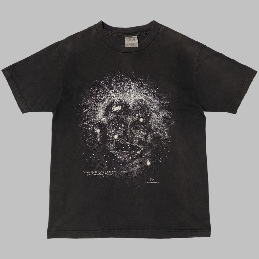 ジャスティンビーバー着用★アインシュタインTシャツ★偉人★Y2K★VINTAGE