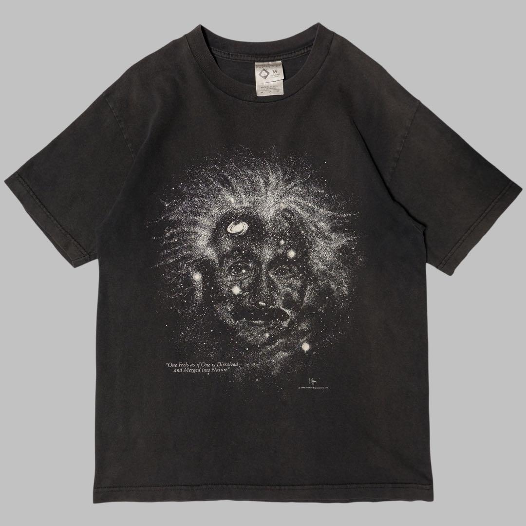 ジャスティンビーバー着用★アインシュタインTシャツ★偉人★Y2K★VINTAGE