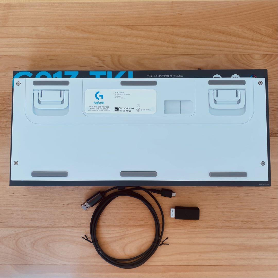 Logicool G g913tkl ホワイト 画像2
