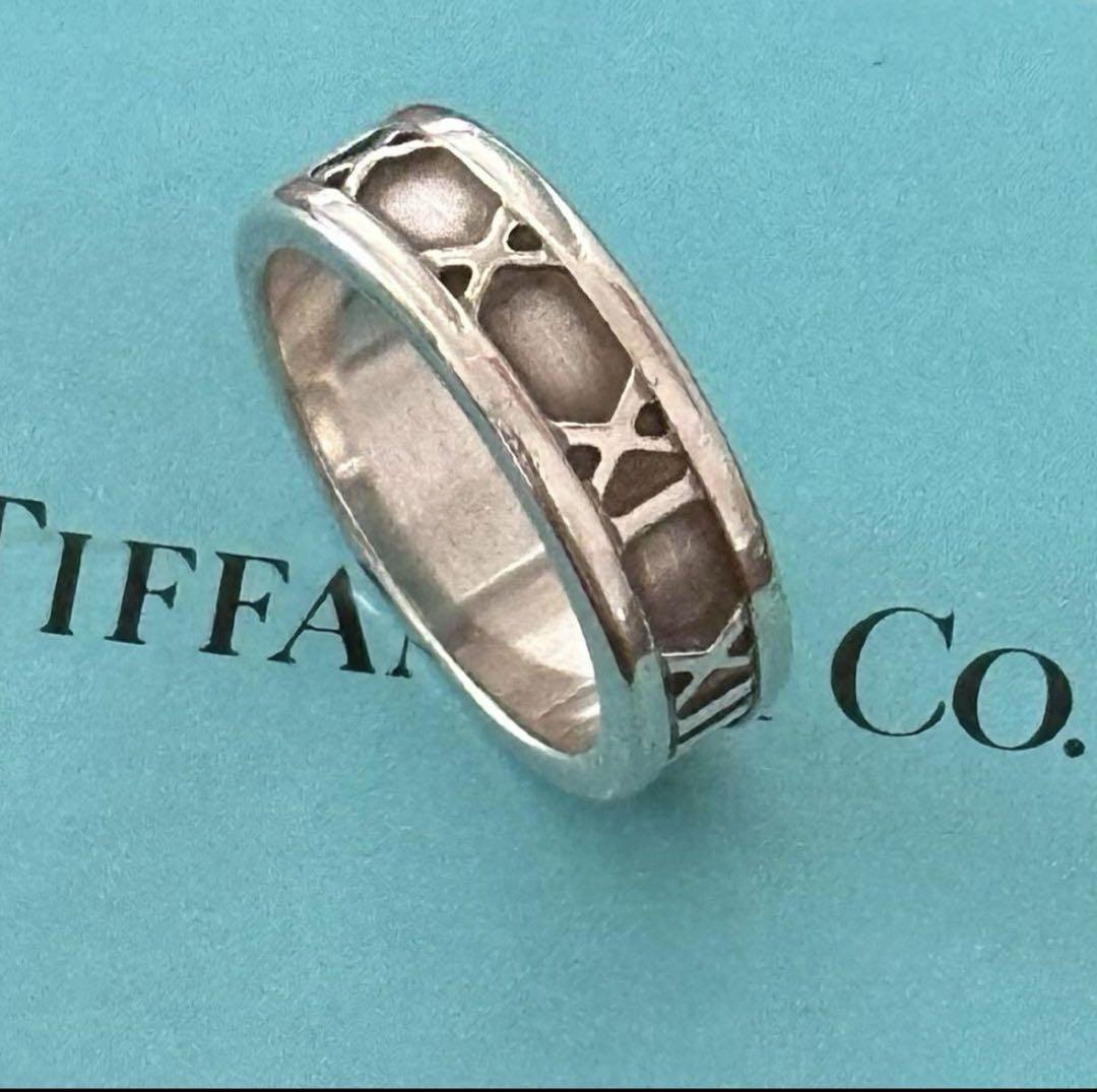 Tiffany & Co. シルバーリング オープンワークデザイン
