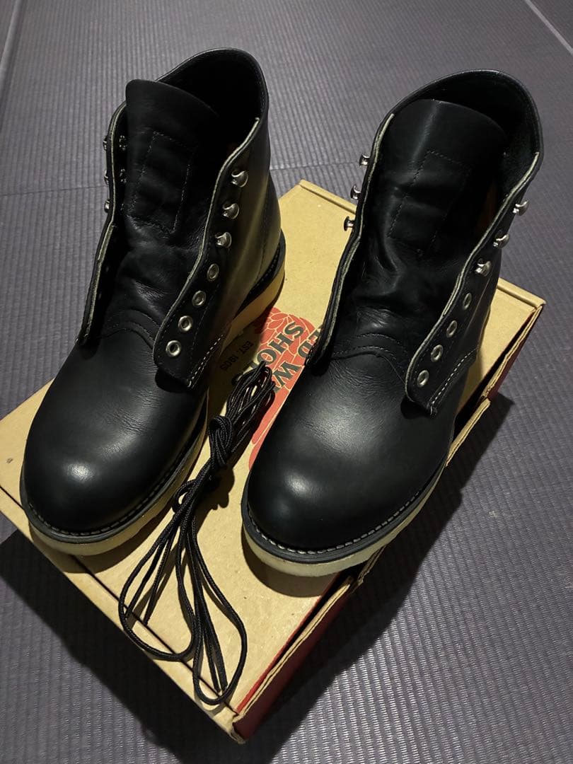 RED WING 9070 ブラックハーネス 6 1 2 D24.5cm