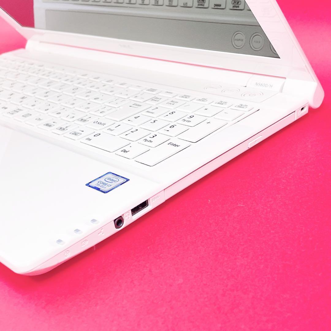 Windows11✨️Corei7白ノートパソコン✨️12GB✨️快適SSD512GB Windows11✨️Corei7白ノートパソコン✨️12GB✨️快適SSD512GB
