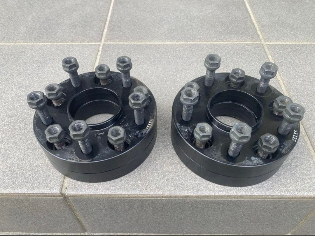 ワイドトレッドスペーサー 4個 25mm厚 127x5 JKラングラー等