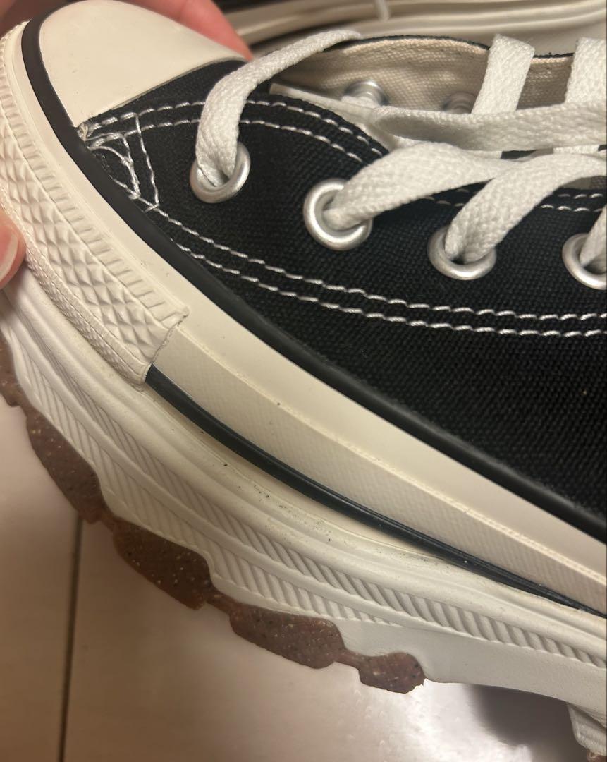 converse トレックウェーブ 23.5 コンバース 厚底 スニーカー