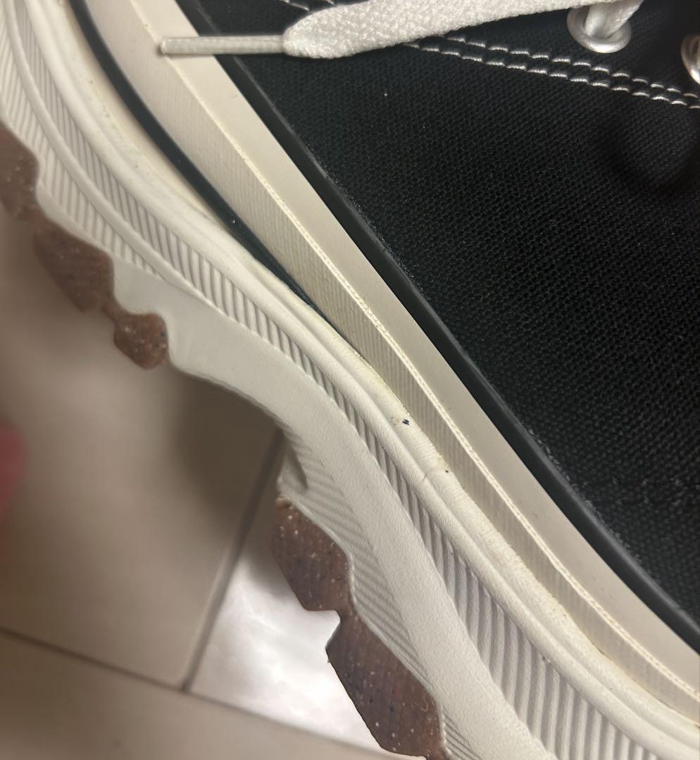 converse トレックウェーブ 23.5 コンバース 厚底 スニーカー