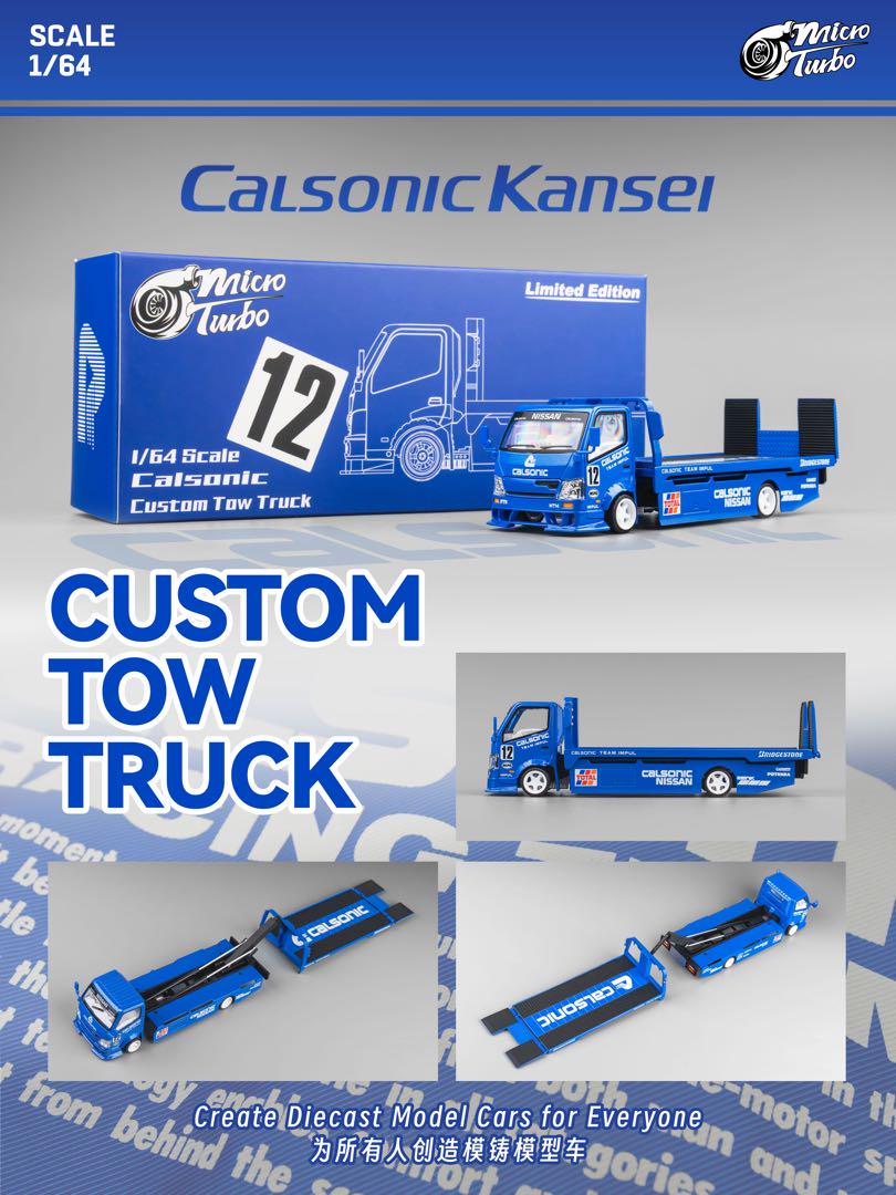 1/64 Micro turbo H300 カスタム 積載車 CALSONIC - メルカリ