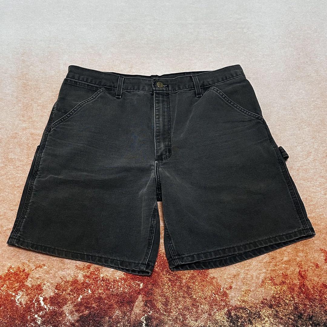 B25BLK Carhartt ショートパンツ ペインターパンツ W34 - メルカリ
