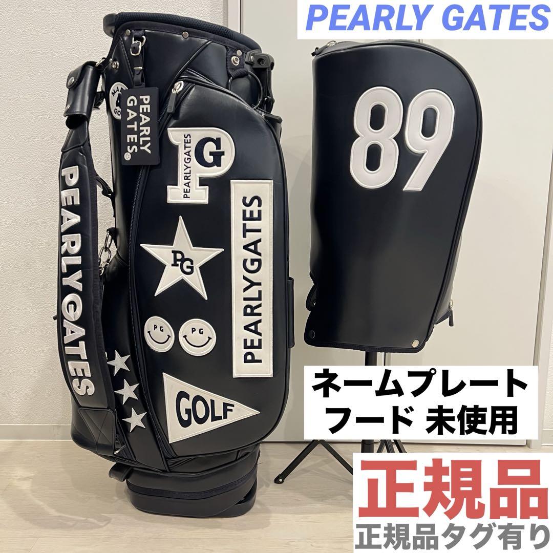 PEARLY GATES スタンドバッグ ネイビー/ホワイト PEARLY GATES 【WEB限定】パーリーゲイツ・グッドスマイリー