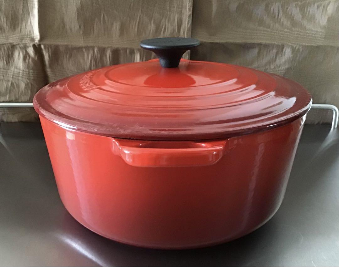 LE CREUSET ル・クルーゼ　鍋　ココット　24cm フランス製　IH可