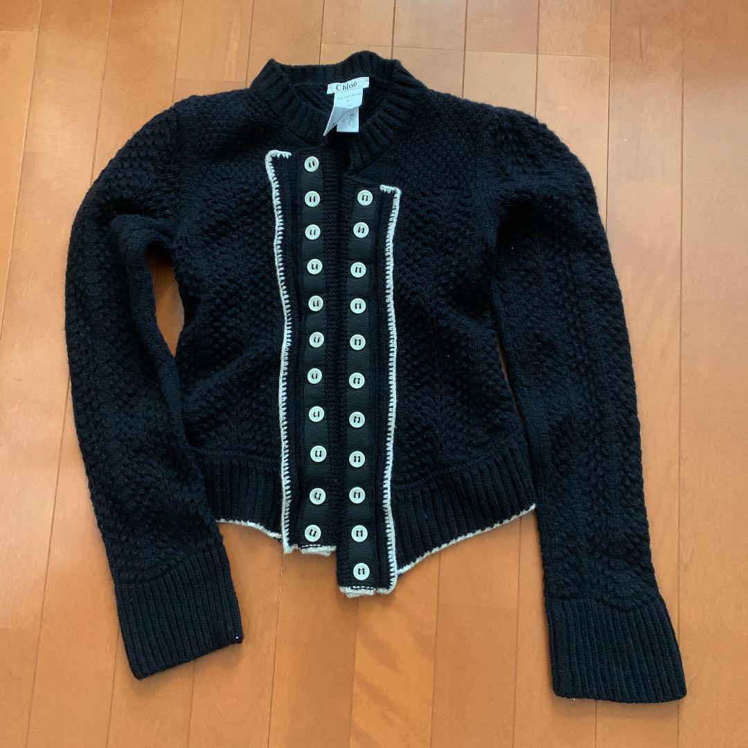クロエ Chloe Chloe Kids カーディガン C20195 長袖 コットン