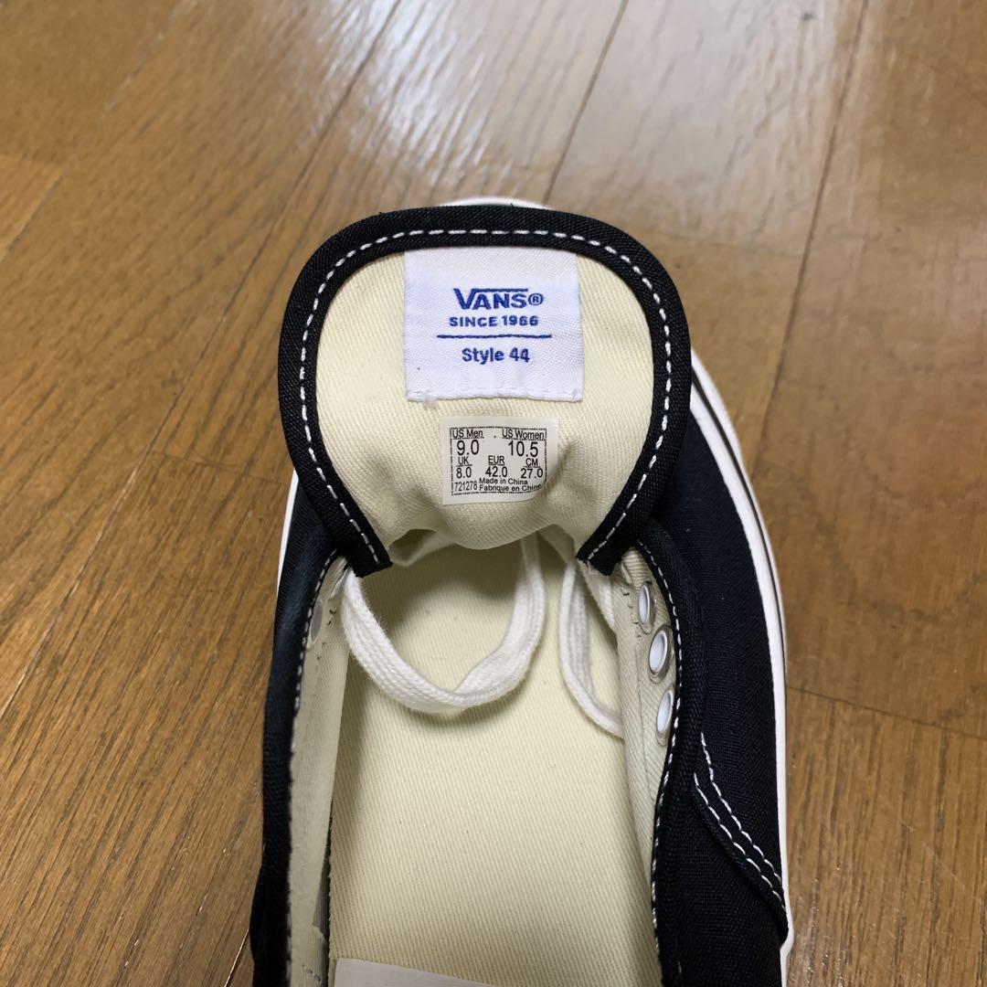 【新品】Vans Anaheim authentic 44DX 27.0cm黒