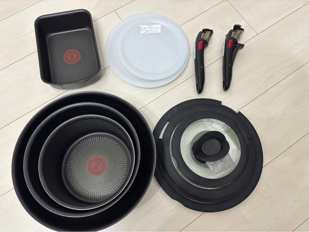 ノンスティック鍋 フライパンセットT-fal