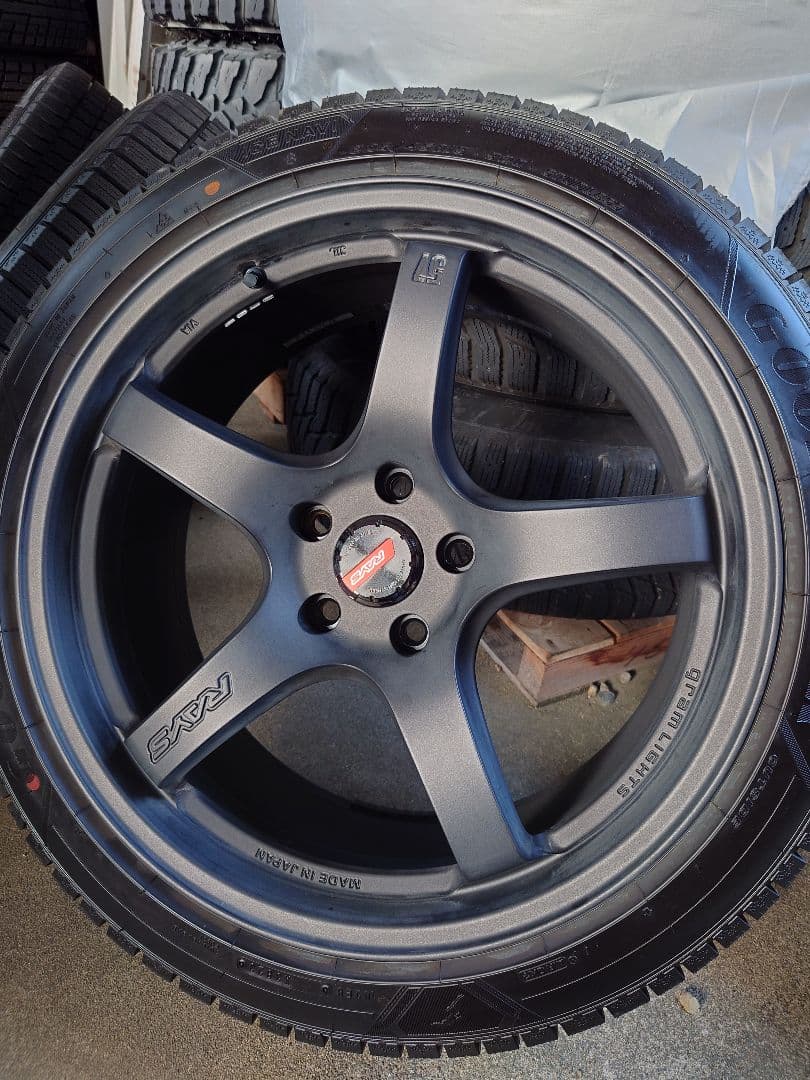 RAYS グラムライツ57CR スペックD 19インチ スタッドレスセット RAYS グラムライツ57CR スペックD 19インチ スタッドレスセット