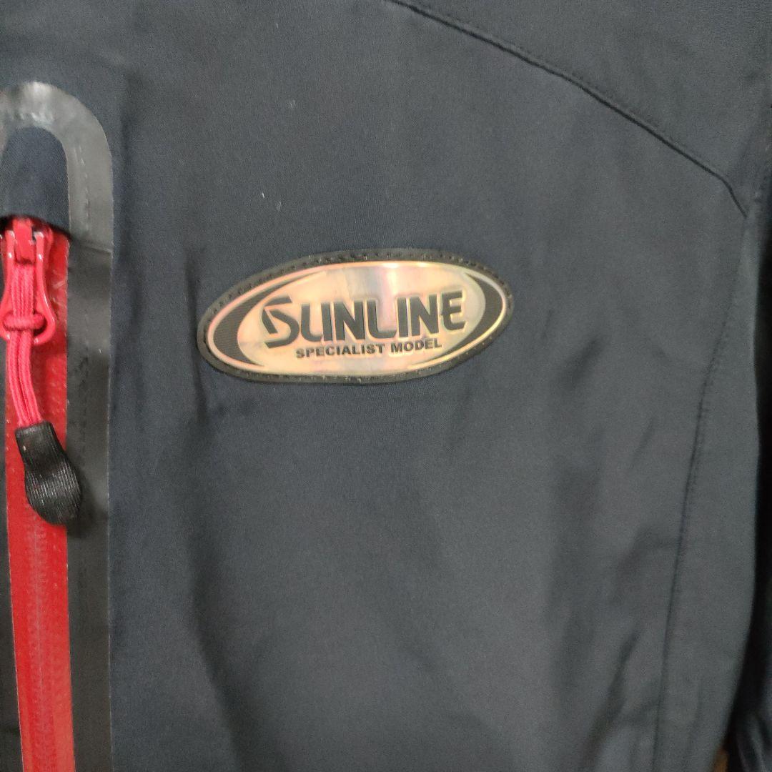 SUNLINE フード付きレインウェア ブラックXL